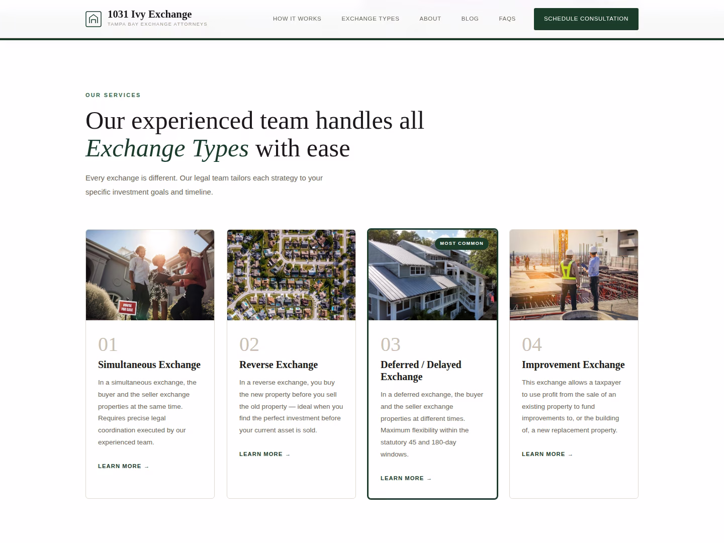 Exchange Types